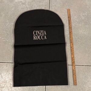 Cinzia Rocca Icons Black and Taupe Dust Bag